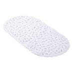 Badmat antislip | Differnz (70 x 35 cm, PVC, Anti-slip, Wit), Verzenden, Nieuw