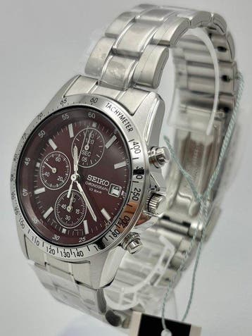 Seiko - Chronograph - Zonder minimumprijs - SBTQ045 - Heren