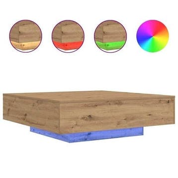 Vierkante Salontafel 100cm | Laatste Stuk!, Vierkant, Ophalen of Verzenden, Zo goed als nieuw, Modern