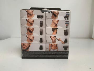 Braun MGK7220 - Baardtrimmer - 10-in - Gratis Gillette, Verzenden, Nieuw