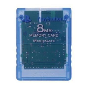 Sony Playstation 2 - 8MB Memory Card - Blauw, Spelcomputers en Games, Verzenden, Zo goed als nieuw