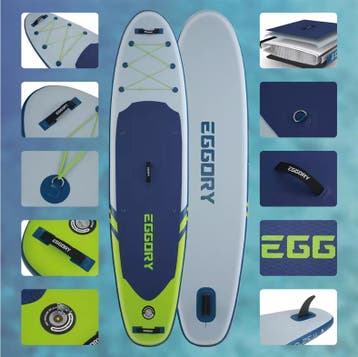 Opblaasbaar SUP board 335 cm set draagkracht 181 kg, Watersport en Boten, Verzenden, Nieuw