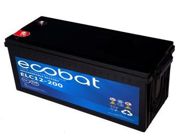 Ecobat AGM VRLA Light Cycle accu | ELC12-200 | 12V 200Ah, Ophalen of Verzenden, Nieuw