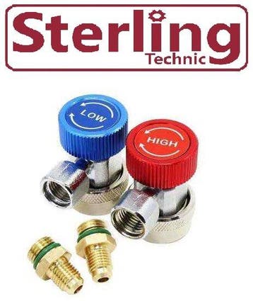 Sterling Snelkoppelingen set voor Aircos, Auto diversen, Autogereedschap, Verzenden, Nieuw