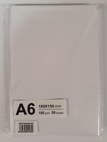 Aigostar fotopapier 10 x 15 glanzend 180 gram 50 vel, Verzenden, Nieuw, Aigostar