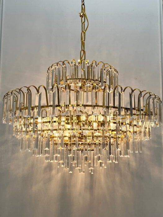 cristallstrass - Kroonluchter - Kristal, Antiek en Kunst, Antiek | Lampen