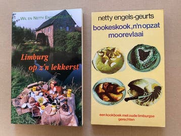 2X Netty Engels-Geurts - Limburgse Gerechten / Vlaaien, Boeken, Verzenden, Gelezen