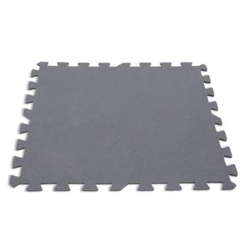 INTEX Zwembad Tegels | 50x50cm Grijs | 8 Stuks, Kunststof, Nieuw, Ophalen of Verzenden, Minder dan 100 cm