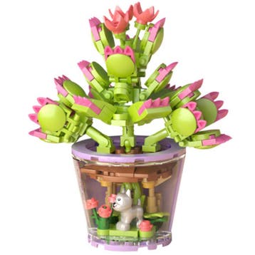Ruhhy Creatieve bloemen bouwblokken 172 stuks – educatiev., Ophalen of Verzenden, Nieuw