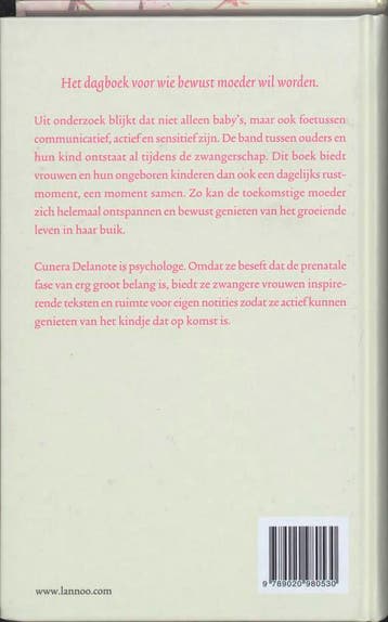 Zwangerschapsdagboek 9789020980530 C. Delanote, Verzenden, Gelezen, C. Delanote