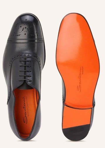 Santoni - Veterschoenen - Maat: EU 42.5 - Vintage - Nieuw in, Nieuw