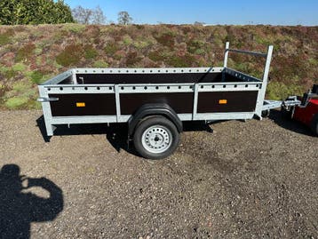 NIEUW Aanhangwagen enkelas of tandemasser div afmetingen, Auto diversen, Aanhangers en Bagagewagens, Ophalen, Nieuw