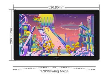 23,8” Grafisch Tekendisplay QLED IPS Tekentablet met Pen, Computers en Software, Tekentablets, Verzenden, Nieuw