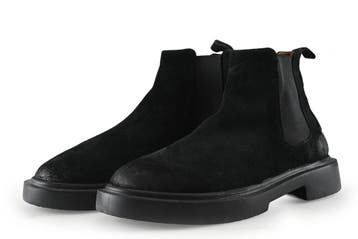 Sacha Chelsea boots in maat 45 Zwart, Verzenden, Zwart, Boots, Gedragen