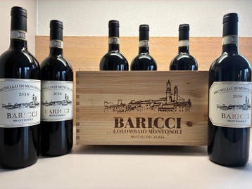 2016 Baricci - Brunello di Montalcino - 6 Flessen (0.75, Nieuw
