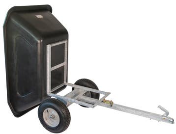 Kiep aanhanger 350 liter, voor quad en zitmaaier, Ophalen of Verzenden
