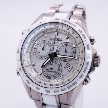 Seiko - Astron GPS Solar Chronograph + 3 Link - SBXB027 -