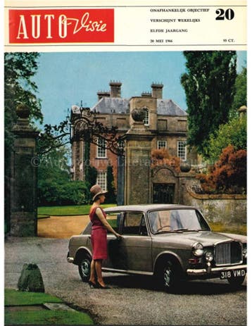 1966 AUTOVISIE MAGAZINE 20 NEDERLANDS, Nieuw, Author