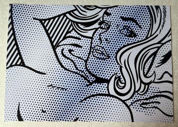 Roy Lichtenstein (after) - fundacion March - Seductive Girl, Antiek en Kunst