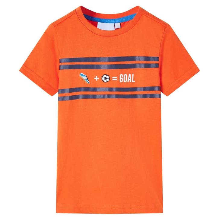 vidaXL Kindershirt 140 donkeroranje, Kinderen en Baby's, Kinderkleding | Overige, Nieuw, Verzenden