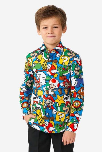 Super Mario™ Kids Overhemd, Ophalen of Verzenden, Nieuw