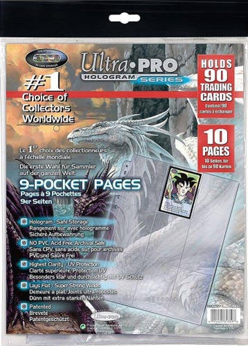 9-Pocket 11-Hole Platinum Pagina (10 stuks) | Ultra Pro -, Verzenden, Nieuw