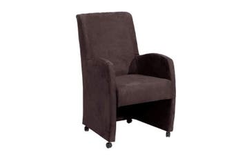 Eetkamerstoel Paulo - eetkamerstoelen - Bruin, Huis en Inrichting, Nieuw, Bruin, Stof