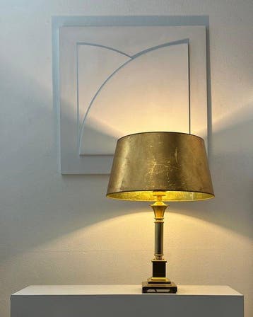 Herda Verlichting - Tafellamp - Chique hoge gietijzeren