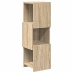 vidaXL Hoekkast Sonoma Eiken 25,5x25x80cm Bewerkt hout, Verzenden, Nieuw