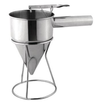 Trechter RVS 1,3 liter, Verzenden
