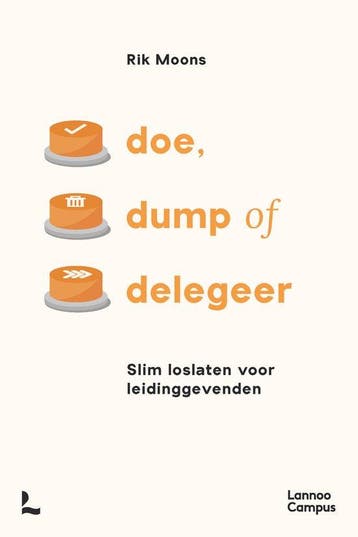 9789401495967 Doe, dump of delegeer Rik Moons, Verzenden, Nieuw, Rik Moons