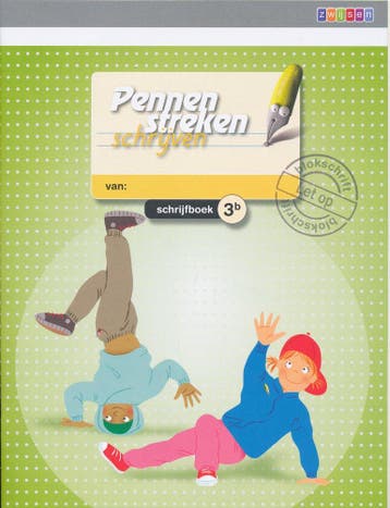 Pennenstreken versie 2 Schrijfboek 3B blokschrift (per stuk), Verzenden, Nieuw