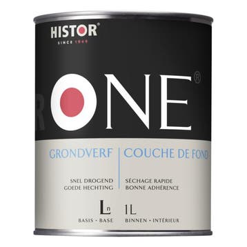 ONE by Histor Acryl Grondverf  1 Liter, Ophalen of Verzenden, Nieuw