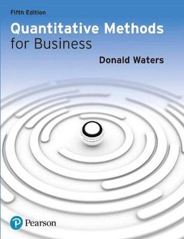 Quantitative Methods for Business - Waters Donald, Verzenden, Gelezen, Waters Donald