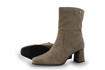 Babouche Enkellaarzen in maat 40 Beige, Verzenden, Beige, Lage of Enkellaarzen, Zo goed als nieuw