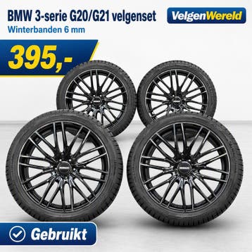 19 inch velgenset | BMW 3-serie G20| Winter 6mm|  0726-04, 19 inch, Gebruikt, Banden en Velgen, Winterbanden
