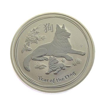 Australië. 1 Dollar 2018 - Year of the Dog