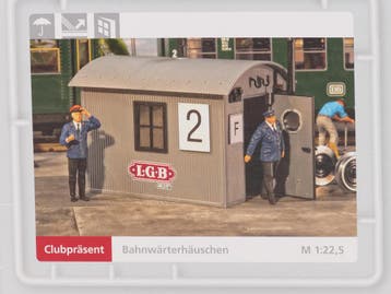 LGB / POLA Clubpräsent Bahnwärterhauschen (Gebouwen), Ophalen of Verzenden, Nieuw
