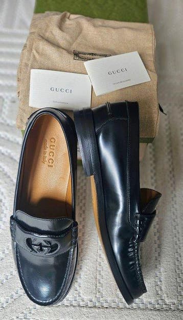 Gucci - Loafers - Maat: EU 43.5 - Nieuw in doos, Nieuw