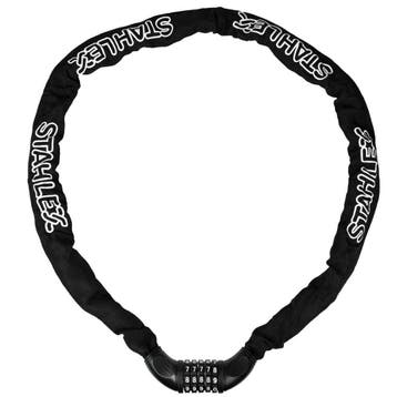 Stahlex Ketting cijferslot - 7 mm schakels - 140 cm - zwa..., Ophalen of Verzenden, Nieuw