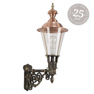 Buitenlamp Bronzen Waldburg L Buitenverlichting, Overige materialen, Verzenden, Wandlamp, Nieuw