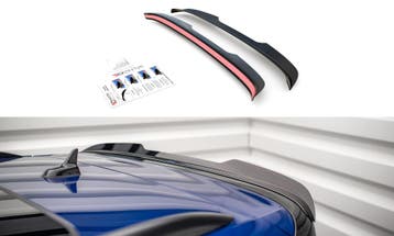 Spoiler VW Tiguan R MK2 Facelift Maxton Glans Zwart, Ophalen of Verzenden, Nieuw