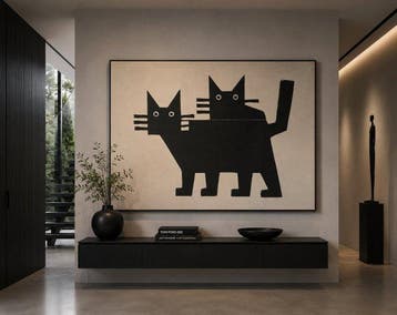 Hamelink - Two Black Cats