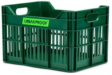 URBAN PROOF Kinderfiets Fietskrat 15L Junior Retro Groen, Fietsen en Brommers, Verzenden, Nieuw