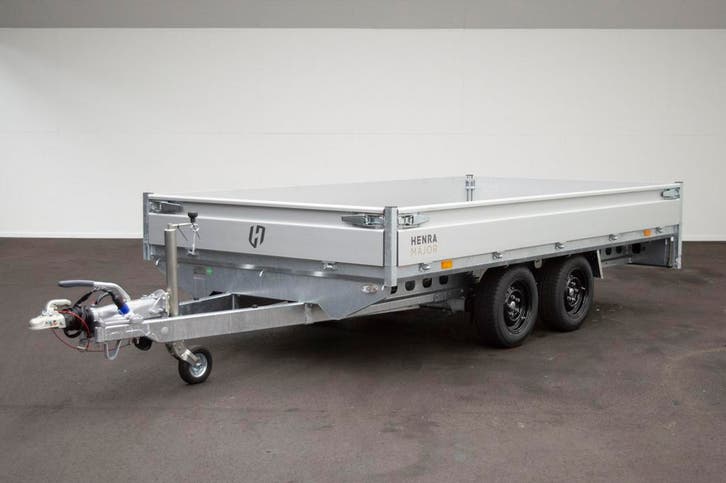 Henra Plateauwagen 503x202 3500Kg Plateauwagen, Auto diversen, Aanhangers en Bagagewagens, Nieuw, Ophalen of Verzenden