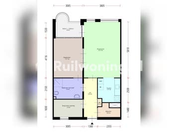 Oss: Ruime flat met 3 kamers te ruil (Waterschap Aa en Maas)