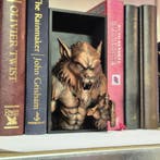 Book nook werewolf bronze - bookshelf fantasy decor, Verzenden, Nieuw