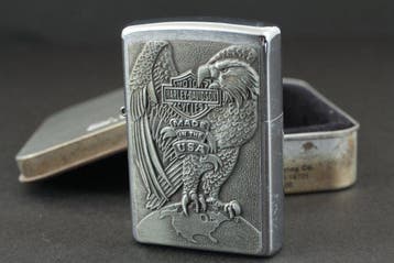 Zippo - Harley-Davidson Eagle Emblem - Zakaansteker - metaal, Nieuw