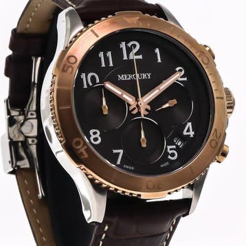 Mercury - Swiss Chronograph - ME390-SRL-3 - Zonder, Nieuw