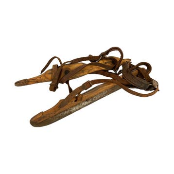 J. Nooitgedagt &amp; Zn. - Friese houten noren - 44 cm, Ophalen of Verzenden